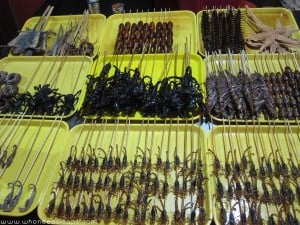 Crazy Food - Scorpions at the Top Beijing Markets