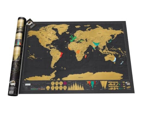 Scratch off map Gift